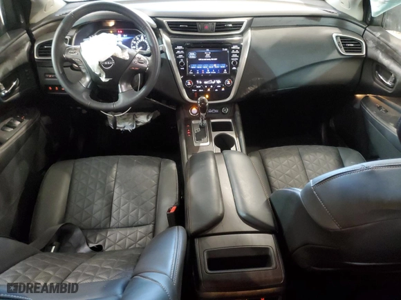 2023 Nissan Murano Platinum with VIN 5N1AZ2DS3PC127959, listed as a Copart auction lot 75038914 with 7,409 mi miles and Salvage Title. Bid and sale history available at carsss.com. Image 8.