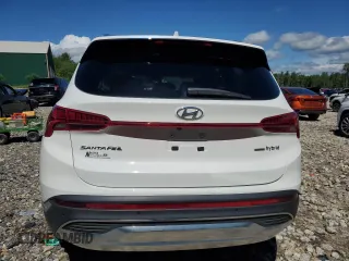 2023 Hyundai Santa Fe Hybrid SEL Premium with VIN 5NMS3DA12PH018668, listed as a Copart auction lot 57815434 with 14,698 mi miles and Salvage Title. Bid and sale history available at carsss.com. Image 6.