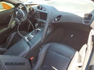 2019 Chevrolet Corvette Z51 1LT with VIN 1G1YH2D79K5115418, listed as a Copart auction lot 55996435 with Not provided miles and Salvage title. Bid and sale history available at DreamBid. Image 8.