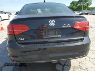 2015 Volkswagen Jetta GLI SEL with VIN 3VW4S7AJ2FM290739, listed as a Copart auction lot 55934205 with 125,770 mi miles and Salvage title. Bid and sale history available at DreamBid. Image 6.