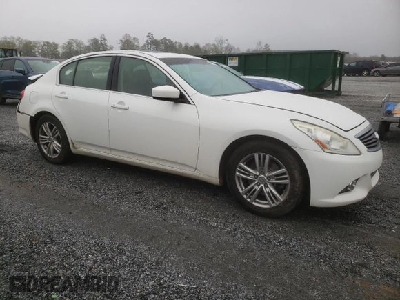2012 Infiniti G37 Sedan Journey with VIN JN1CV6AP7CM934749, listed as a Copart auction lot 51260235 with 212,066 mi miles and Salvage Title. Bid and sale history available at carsss.com. Image 4.