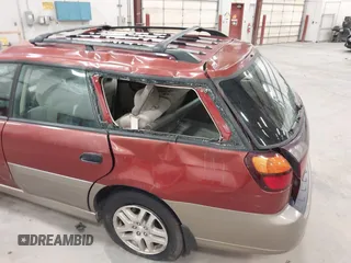 2003 Subaru Legacy Outback with VIN 4S3BH665137641063, listed as a IAAI auction lot 42343615 with 90,602 mi miles and . Bid and sale history available at DreamBid. Image 13.