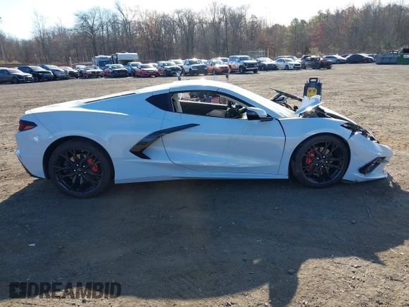 2024 Chevrolet Corvette 3LT with VIN 1G1YC2D4XR5107665, listed as a IAAI auction lot 40895346 with 6,538 mi miles. Bid and sale history available at carsss.com. Image 13.