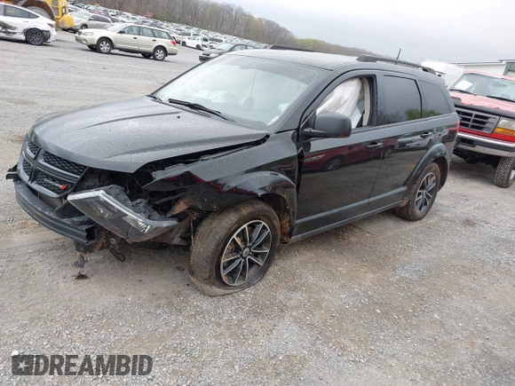 2018 Dodge Journey SE with VIN 3C4PDCAB8JT448530, listed as a IAAI auction lot 41942261 with 86,055 mi miles and . Bid and sale history available at carsss.com. Image 2.