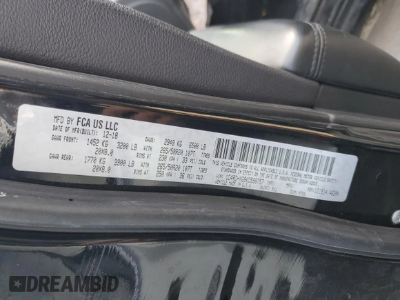 2019 Dodge Durango SXT Plus with VIN 1C4RDHAG9KC598757, listed as a Copart auction lot 43781245 with 76,862 mi miles and Salvage Title. Bid and sale history available at DreamBid. Image 13.