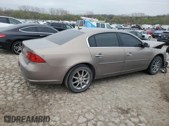 2007 Buick Lucerne V6 CXL with VIN 1G4HD572X7U151194, listed as a Copart auction lot 51786785 with Not Provided miles and Salvage Title. Bid and sale history available at carsss.com. Image 3.