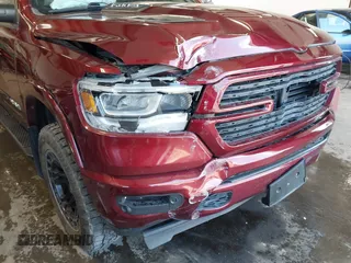 2019 Ram 1500 Laramie with VIN 1C6SRFJT8KN696341, listed as a IAAI auction lot 42473209 with 55,480 mi miles and . Bid and sale history available at DreamBid. Image 6.
