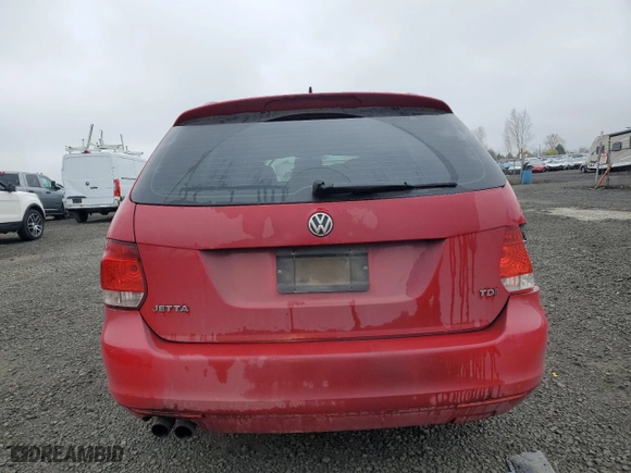 2011 Volkswagen Jetta SportWagen TDI with VIN 3VWML7AJ0BM652574, listed as a Copart auction lot 47894725 with 190,183 mi miles and Salvage Title. Bid and sale history available at carsss.com. Image 6.