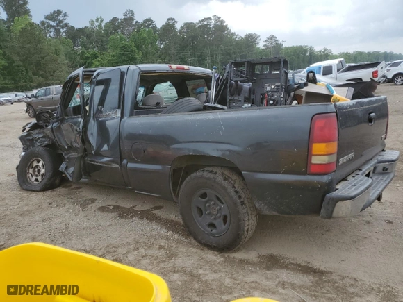 2003 GMC Sierra 1500 SLE with VIN 2GTEC19V731255237, listed as a Copart auction lot 53623545 with 0 mi miles and Salvage Title. Bid and sale history available at carsss.com. Image 2.