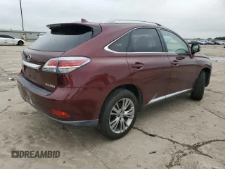 2014 Lexus RX 350 with VIN JTJZK1BA8E2418893, listed as a Copart auction lot 55275925 with 103,162 mi miles and Salvage Title. Bid and sale history available at DreamBid. Image 3.