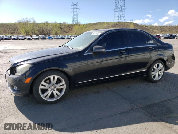 2011 Mercedes-Benz C 300 Sport with VIN WDDGF8BB1BR139794, listed as a Copart auction lot 54879965 with 108,713 mi miles and Salvage title. Bid and sale history available at DreamBid. Image 1.