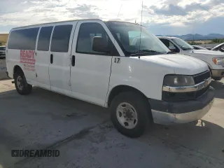 2013 Chevrolet Express Passenger LT with VIN 1GAZG1FG2D1144719, listed as a Copart auction lot 64759665 with Not provided miles and Clean title. Bid and sale history available at DreamBid. Image 4.