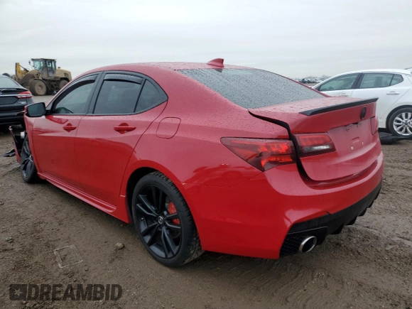 2018 Acura TLX w/A-SPEC Pkg with VIN 19UUB3F62JA004914, listed as a Copart auction lot 86613114 with 0 mi miles and Salvage Title. Bid and sale history available at carsss.com. Image 2.