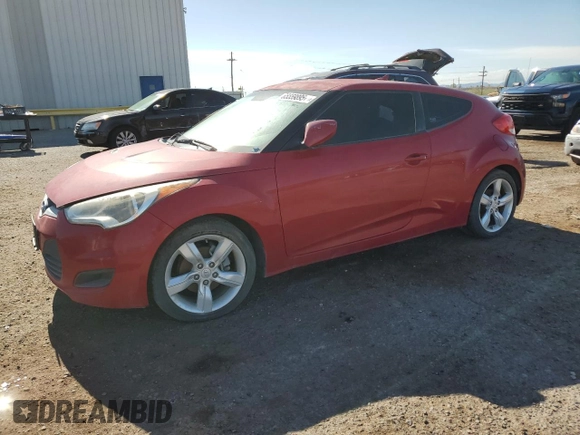 2012 Hyundai Veloster w/Black Int с VIN KMHTC6AD6CU042853, выставлен на аукционе Copart как лот 65559895 с пробегом 99 109 миль миль и Чистый • Clean title. История ставок и продаж доступна на DreamBid. Изображение 1.