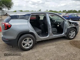 2024 GMC Terrain SLE with VIN 3GKALMEG9RL241746, listed as a Copart auction lot 55422785 with 20,583 mi miles and Salvage title. Bid and sale history available at DreamBid. Image 3.
