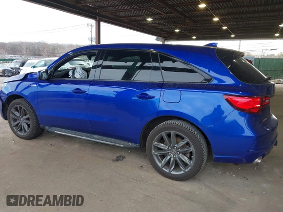 2019 Acura MDX Technology with VIN 5J8YD4H01KL010882, listed as a IAAI auction lot 41240273 with 46,744 mi miles and . Bid and sale history available at DreamBid. Image 3.