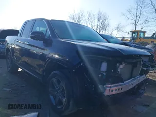 2022 Honda Ridgeline RTL-E with VIN 5FPYK3F77NB034066, listed as a IAAI auction lot 41785064 with 22,098 mi miles and . Bid and sale history available at DreamBid. Image 1.