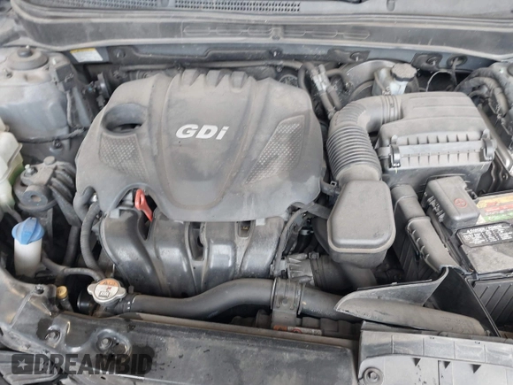 2013 Hyundai Sonata GLS with VIN 5NPEB4AC8DH596046, listed as a IAAI auction lot 41872932 with 125,899 mi miles and . Bid and sale history available at DreamBid. Image 10.