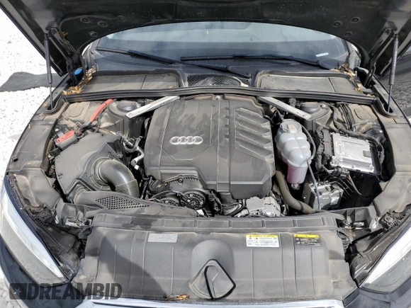 2023 Audi A5 Sportback Premium Plus with VIN WAUCBCF53PA056642, listed as a Copart auction lot 76813254 with 21,527 mi miles and Salvage Title. Bid and sale history available at carsss.com. Image 12.