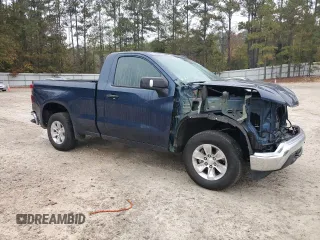 2022 Chevrolet Silverado 1500 Work Truck with VIN 3GCNAAEK2NG505060, listed as a Copart auction lot 78815714 with 56,600 mi miles and Salvage Title. Bid and sale history available at DreamBid. Image 4.