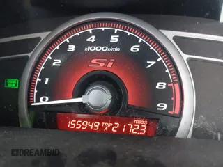 2007 Honda Civic Si with VIN 2HGFA55547H708056, listed as a IAAI auction lot 41958360 with 155,949 mi miles and . Bid and sale history available at DreamBid. Image 7.