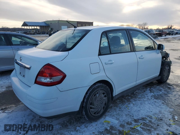 2011 Nissan Versa 1.8 S with VIN 3N1BC1AP6BL403877, listed as a Copart auction lot 46075335 with 145,180 mi miles and Salvage Title. Bid and sale history available at carsss.com. Image 3.