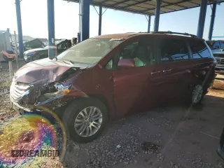 2017 Toyota Sienna XLE Auto Access Seat z VIN 5TDYZ3DCXHS829259, wystawiony jako Copart lot #60167795 z przebiegiem 52 444 mil mil oraz Szkoda całkowita • Salvage title. Historia ofert i sprzedaży dostępna na DreamBid. Obrazek 1.
