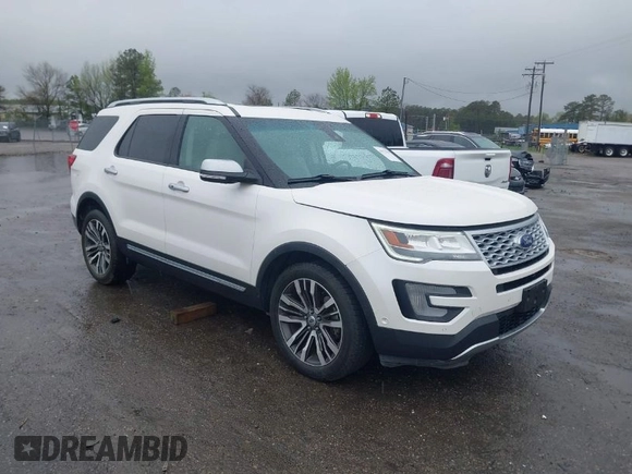 2016 Ford Explorer Platinum with VIN 1FM5K8HTXGGA60880, listed as a IAAI auction lot 41972719 with 113,081 mi miles and . Bid and sale history available at DreamBid. Image 1.