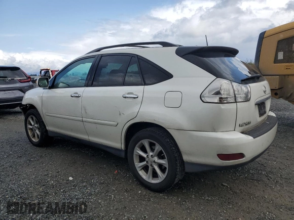 2009 Lexus RX 350 with VIN 2T2GK31U89C078178, listed as a Copart auction lot 54021655 with 170,222 mi miles and Salvage Title. Bid and sale history available at DreamBid. Image 2.