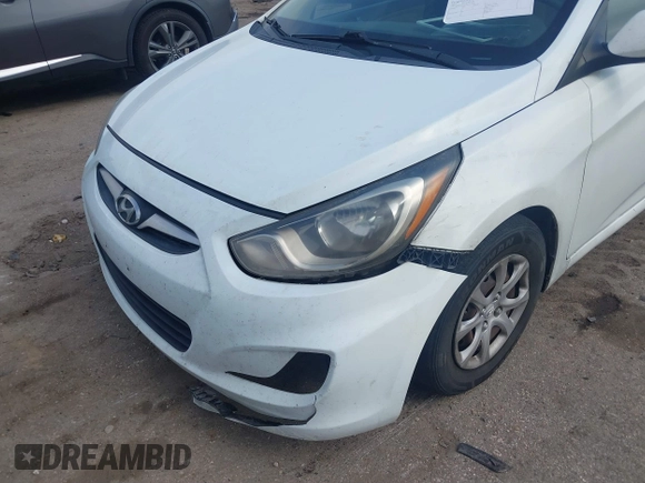 2013 Hyundai Accent GLS with VIN KMHCT4AE3DU325550, listed as a IAAI auction lot 41185651 with 128,791 mi miles and . Bid and sale history available at DreamBid. Image 6.