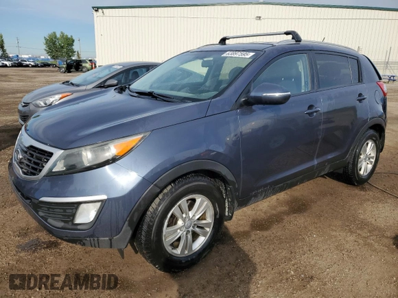 2012 Kia Sportage LX with VIN KNDPB3A20C7193384, listed as a Copart auction lot 63897595 with 308,479 mi miles and Salvage title. Bid and sale history available at DreamBid. Image 1.
