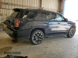 2023 Chevrolet Tahoe RST with VIN 1GNSCRKD5PR290351, listed as a Copart auction lot 58806595 with 64,909 mi miles and Salvage title. Bid and sale history available at DreamBid. Image 3.
