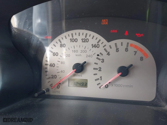 2001 Mitsubishi Eclipse GT with VIN 4A3AE85H61E129879, listed as a IAAI auction lot 41619874 with 132,493 mi miles. Bid and sale history available at carsss.com. Image 7.