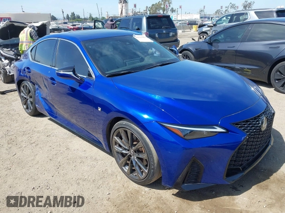 2022 Lexus IS 350 F Sport z VIN JTHGZ1B28N5050324, wystawiony jako IAAI lot #42323981 z przebiegiem 28 414 mil mil oraz . Historia ofert i sprzedaży dostępna na DreamBid. Obrazek 1.