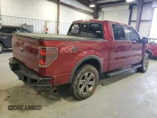 2013 Ford F-150 XL with VIN 1FTFW1EFXDKD77571, listed as a Copart auction lot 47632155 with 198,379 mi miles and Salvage Title. Bid and sale history available at carsss.com. Image 3.