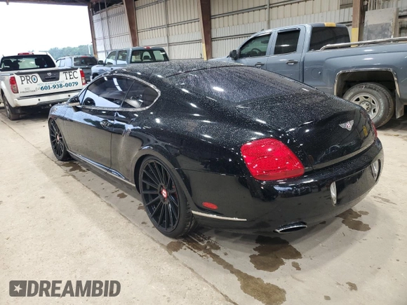 2008 Bentley Continental GT z VIN SCBCR73W28C058488, wystawiony jako Copart lot #58029645 z przebiegiem 88 945 mil mil oraz Szkoda całkowita • Salvage title. Historia ofert i sprzedaży dostępna na DreamBid. Obrazek 2.