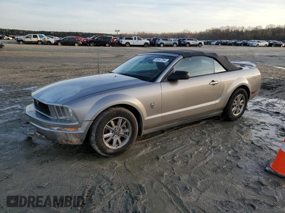 2009 Ford Mustang with VIN 1ZVHT84N495121741, listed as a Copart auction lot 85447264 with 165,247 mi miles and Salvage title. Bid and sale history available at DreamBid. Image 1.