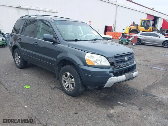 2004 Honda Pilot EX with VIN 2HKYF18444H583826, listed as a IAAI auction lot 41812601 with 196,846 mi miles. Bid and sale history available at carsss.com. Image 1.