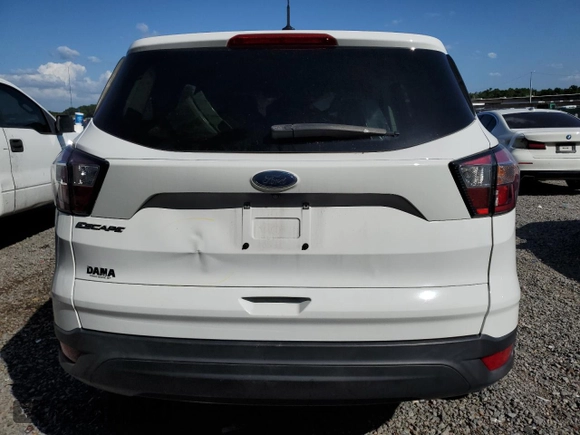 2018 Ford Escape S with VIN 1FMCU0F70JUA46682, listed as a Copart auction lot 51461325 with 43,891 mi miles and Salvage Title. Bid and sale history available at carsss.com. Image 6.