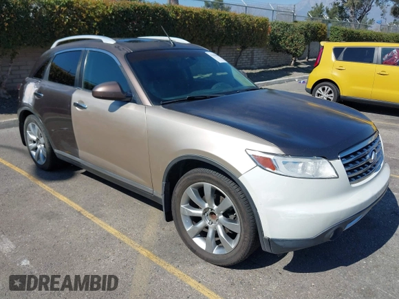 2006 Infiniti FX with VIN JNRAS08U56X100133, listed as a IAAI auction lot 41630866 with 191,231 mi miles. Bid and sale history available at carsss.com. Image 1.