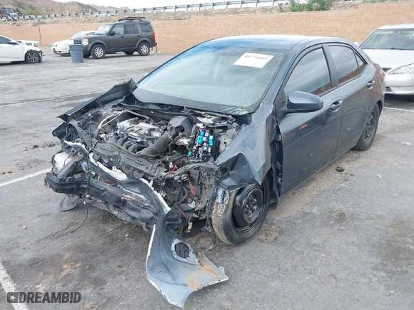 2015 Toyota Corolla L with VIN 2T1BURHE7FC314387, listed as a IAAI auction lot 41774569 with 1 mi miles. Bid and sale history available at carsss.com. Image 2.