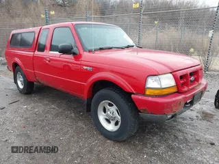 2000 Ford Ranger XLT with VIN 1FTZR15X2YTA18048, listed as a IAAI auction lot 41528447 with 227,556 mi miles. Bid and sale history available at carsss.com. Image 1.