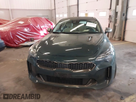 2023 Kia Stinger GT-Line with VIN KNAE35LD7P6130791, listed as a IAAI auction lot 41662808 with 17,710 mi miles. Bid and sale history available at carsss.com. Image 13.