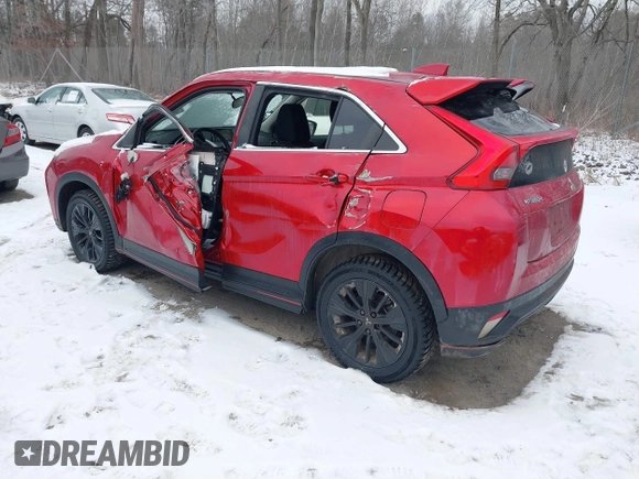 2019 Mitsubishi Eclipse Cross LE z VIN JA4AT4AA0KZ027895, wystawiony jako IAAI lot #41300266 z przebiegiem 87 993 mil mil oraz . Historia ofert i sprzedaży dostępna na DreamBid. Obrazek 3.