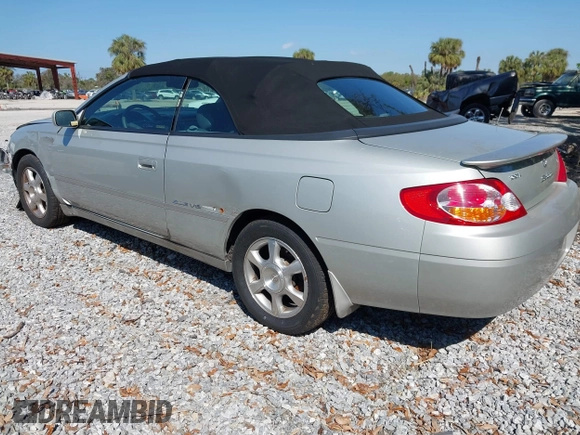 2002 Toyota Solara SE with VIN 2T1FF28P42C589567, listed as a IAAI auction lot 41730052 with 66,701 mi miles and . Bid and sale history available at DreamBid. Image 3.