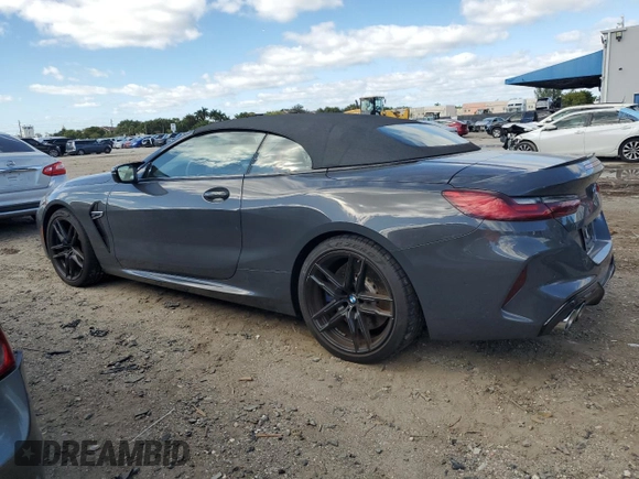 2020 BMW M8 Competition z VIN WBSDZ0C07LCD56155, wystawiony jako Copart lot #81146663 z przebiegiem 16 085 mil mil oraz . Historia ofert i sprzedaży dostępna na DreamBid. Obrazek 2.