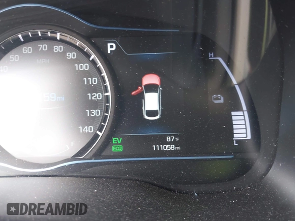 2018 Hyundai Ioniq SEL z VIN KMHC75LC2JU096795, wystawiony jako IAAI lot #42120793 z przebiegiem 111 058 mil mil oraz . Historia ofert i sprzedaży dostępna na DreamBid. Obrazek 15.