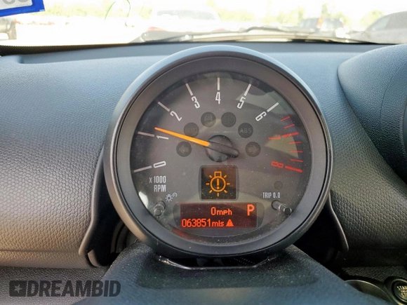 2015 MINI Countryman S с VIN WMWZC3C59FWT03482, выставлен на аукционе Copart как лот 56914825 с пробегом 63 851 миль миль и Списание • Salvage title. История ставок и продаж доступна на DreamBid. Изображение 9.