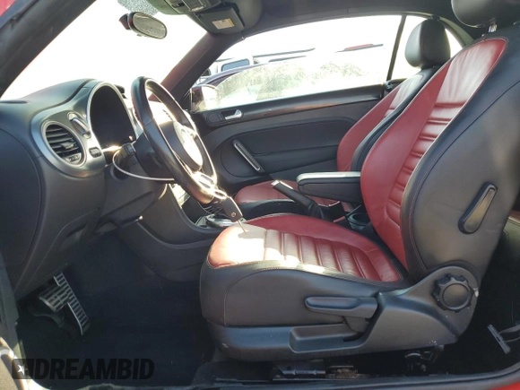 2015 Volkswagen Beetle with VIN 3VW7S7ATXFM807316, listed as a Copart auction lot 74566154 with Not Provided miles and Non Repairable. Bid and sale history available at DreamBid. Image 7.