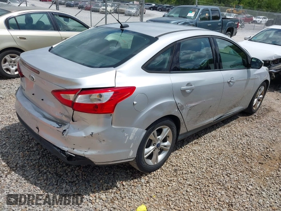 2014 Ford Focus SE with VIN 1FADP3F28EL162669, listed as a IAAI auction lot 42128555 with 104,265 mi miles and . Bid and sale history available at carsss.com. Image 4.